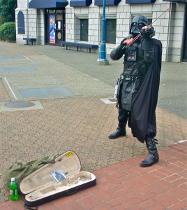 Darth Vader with Violin